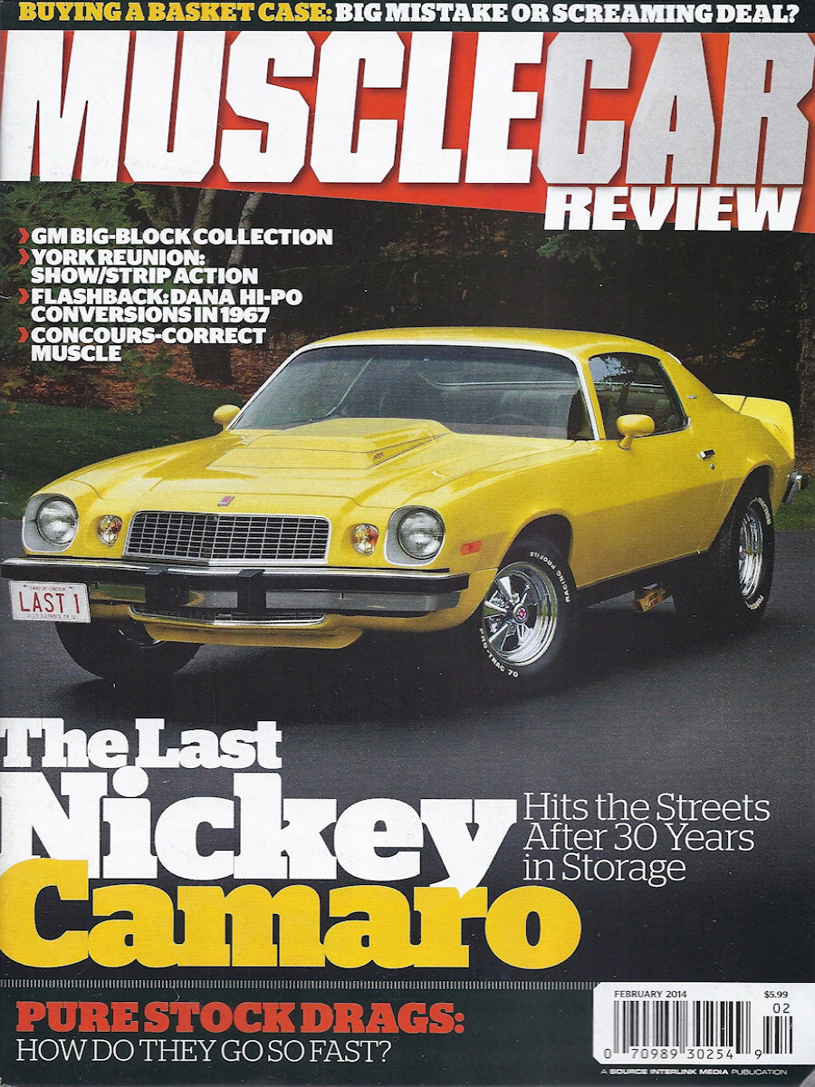 Muscle Car Review Feb February 2014