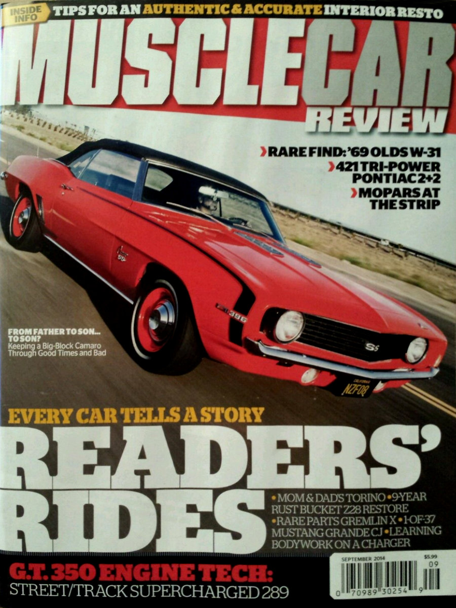 Muscle Car Review Sept September 2014