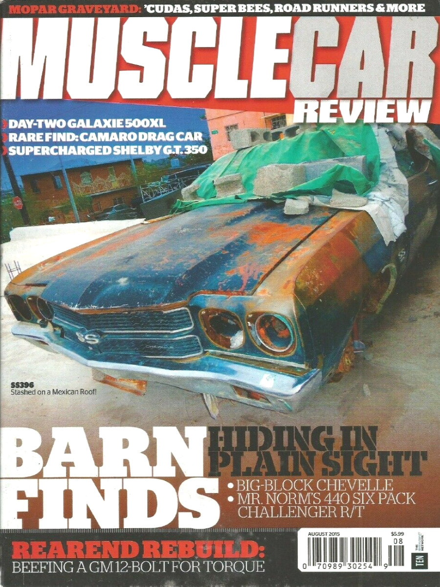 Muscle Car Review Aug August 2015