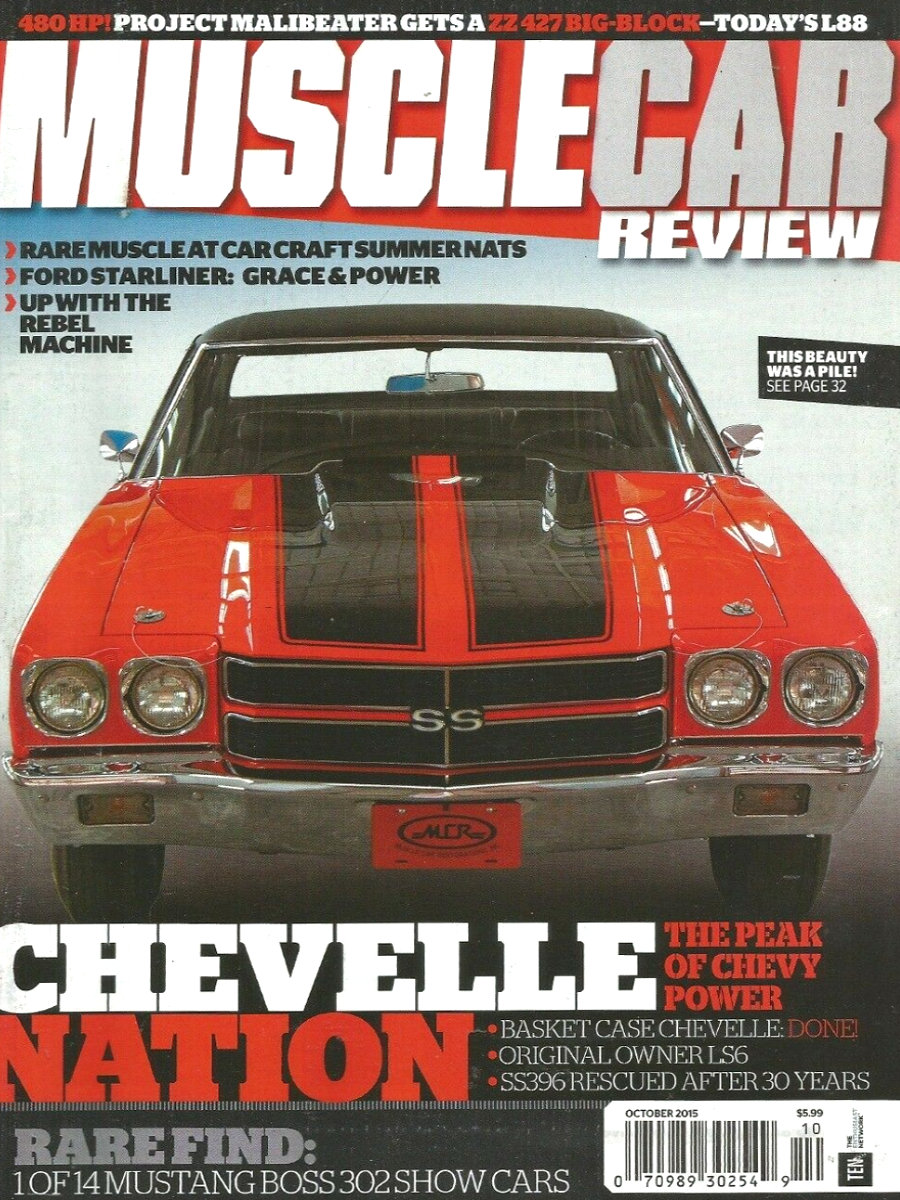 Muscle Car Review Oct October 2015
