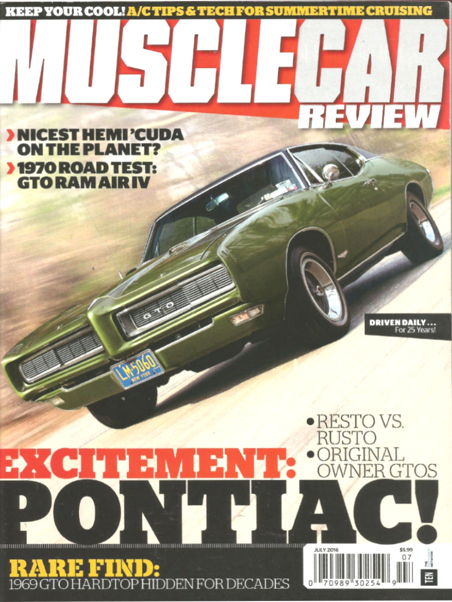 Muscle Car Review Jul July 2016
