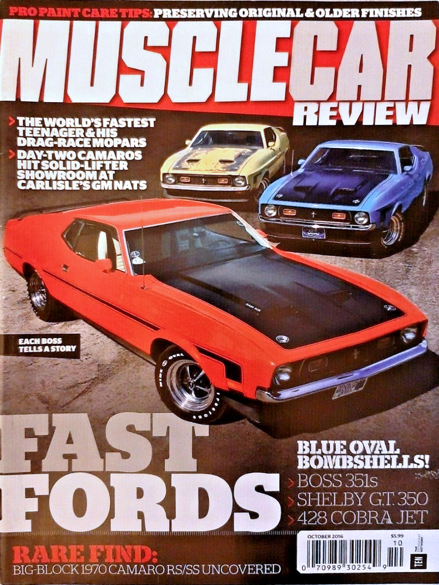 Muscle Car Review Oct October 2016