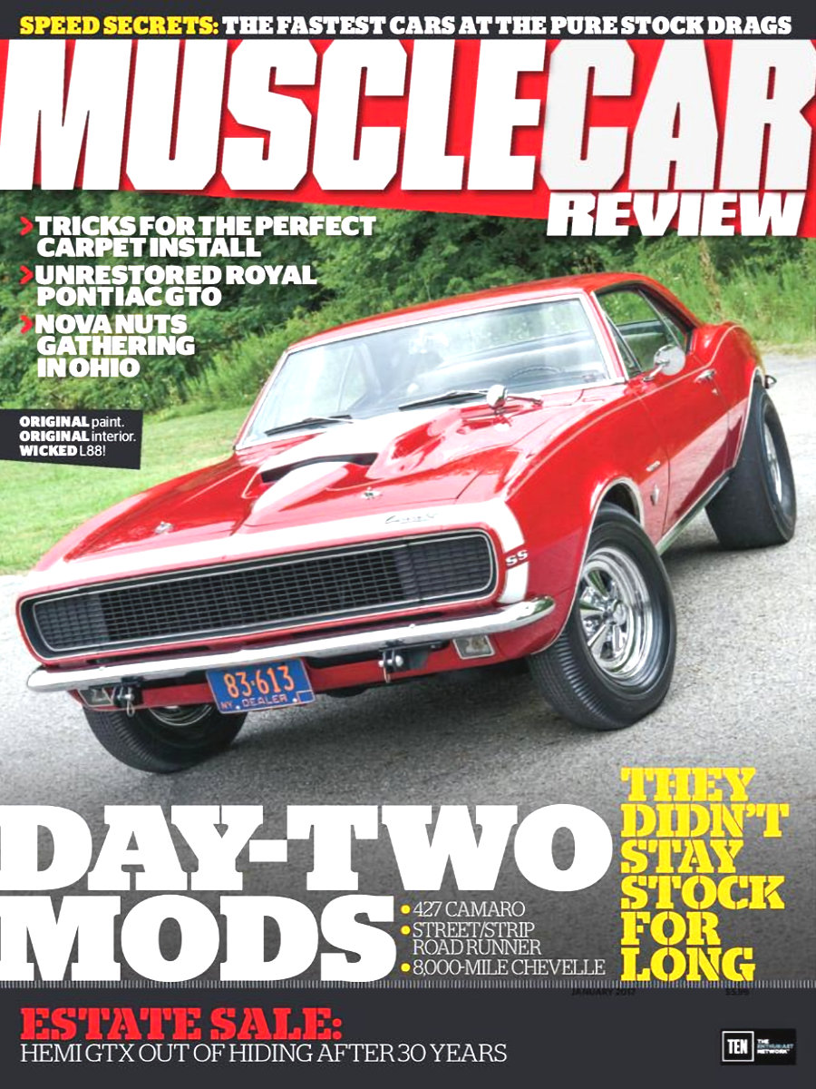 Muscle Car Review Jan January 2017