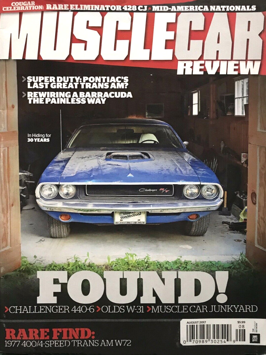 Muscle Car Review Aug August 2017