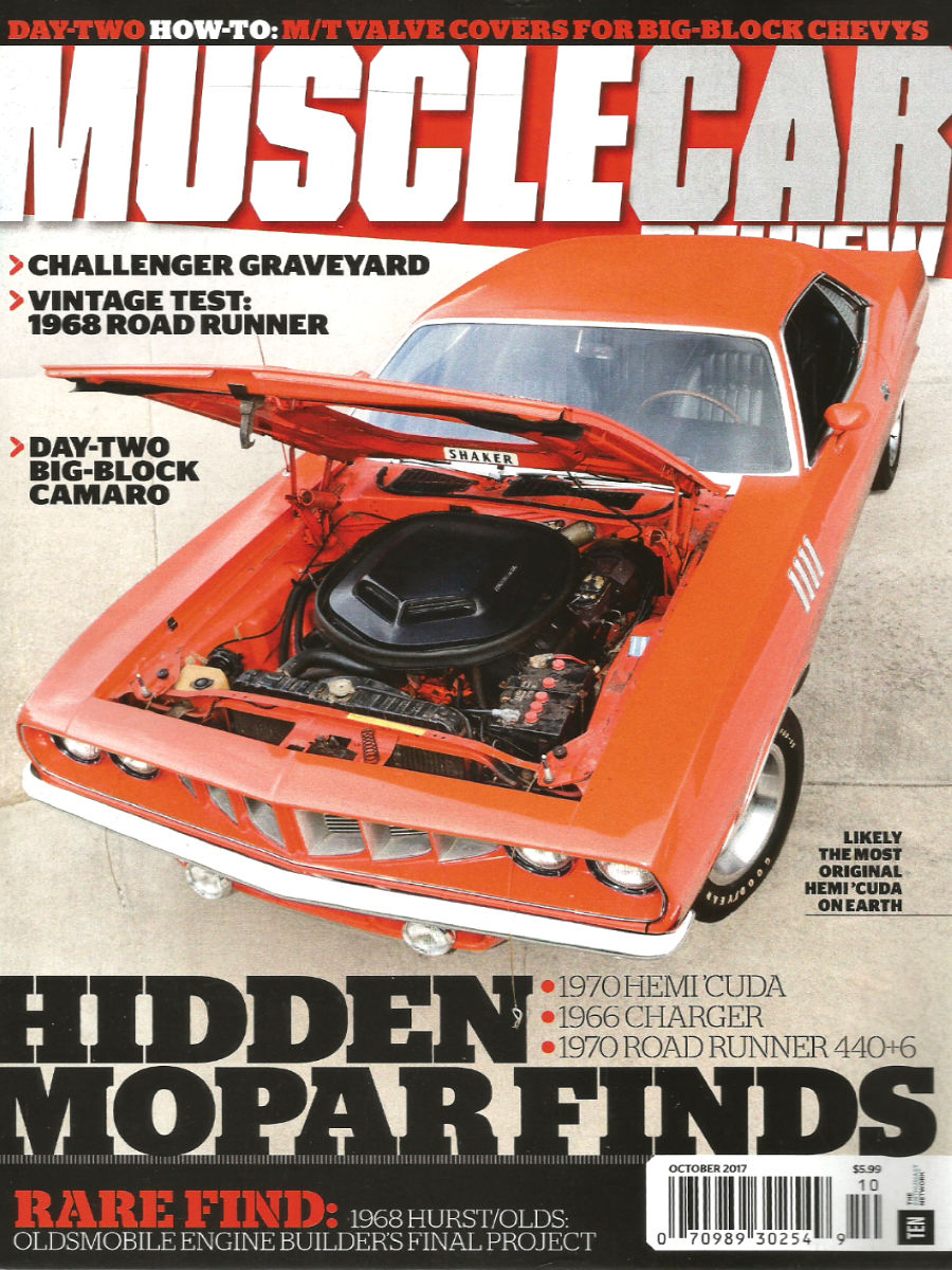 Muscle Car Review Oct October 2017