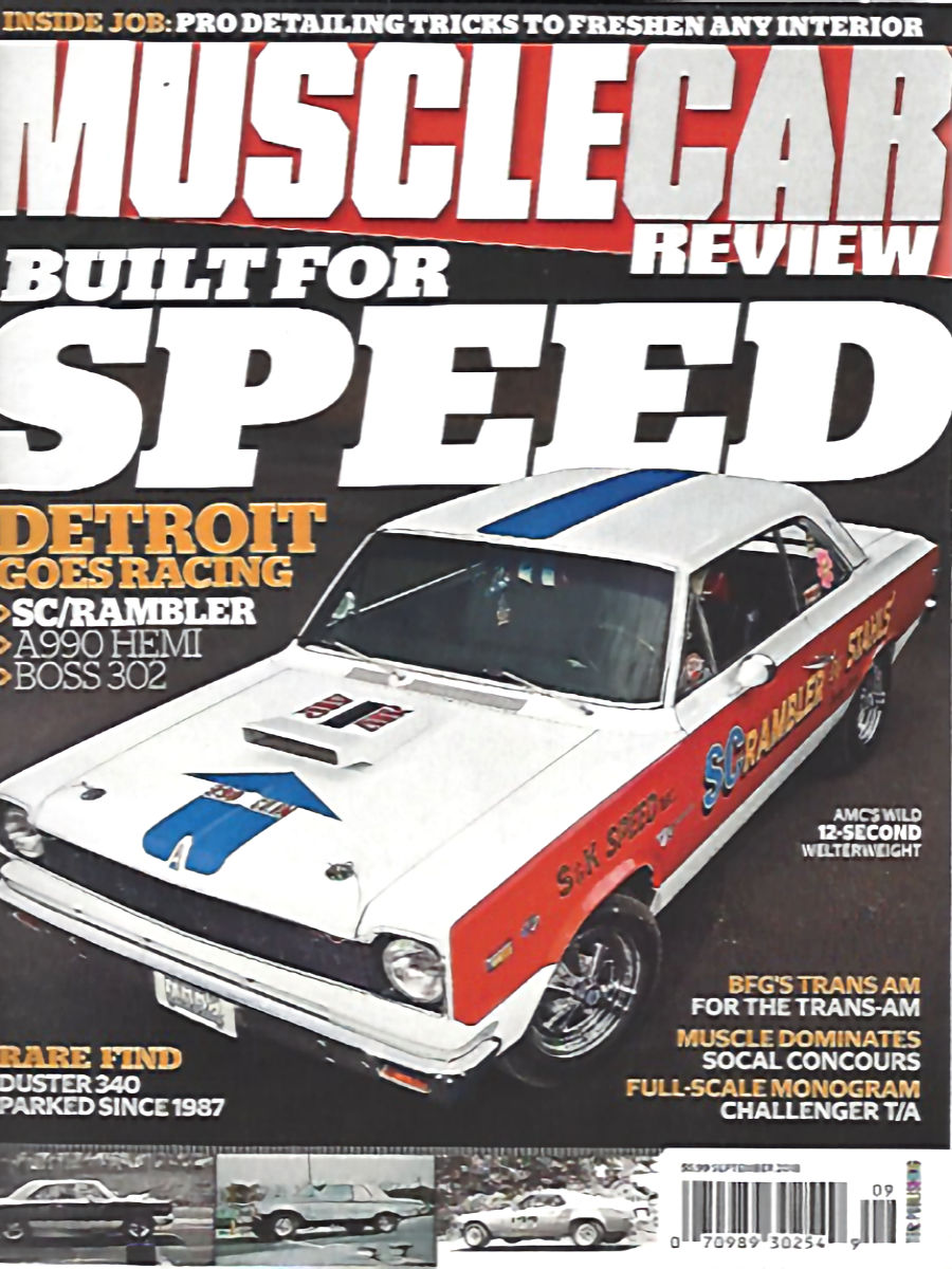 Muscle Car Review Sept September 2018
