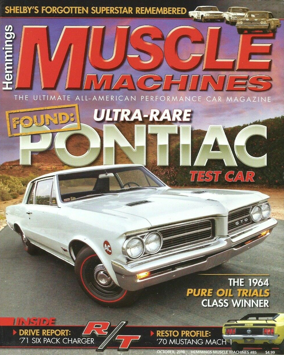 Muscle Machines Oct October 2010