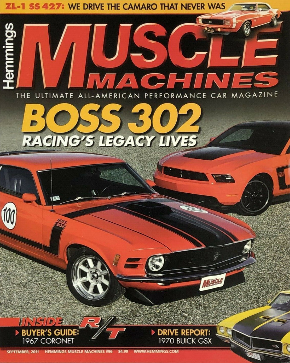 Muscle Machines Sept September 2011