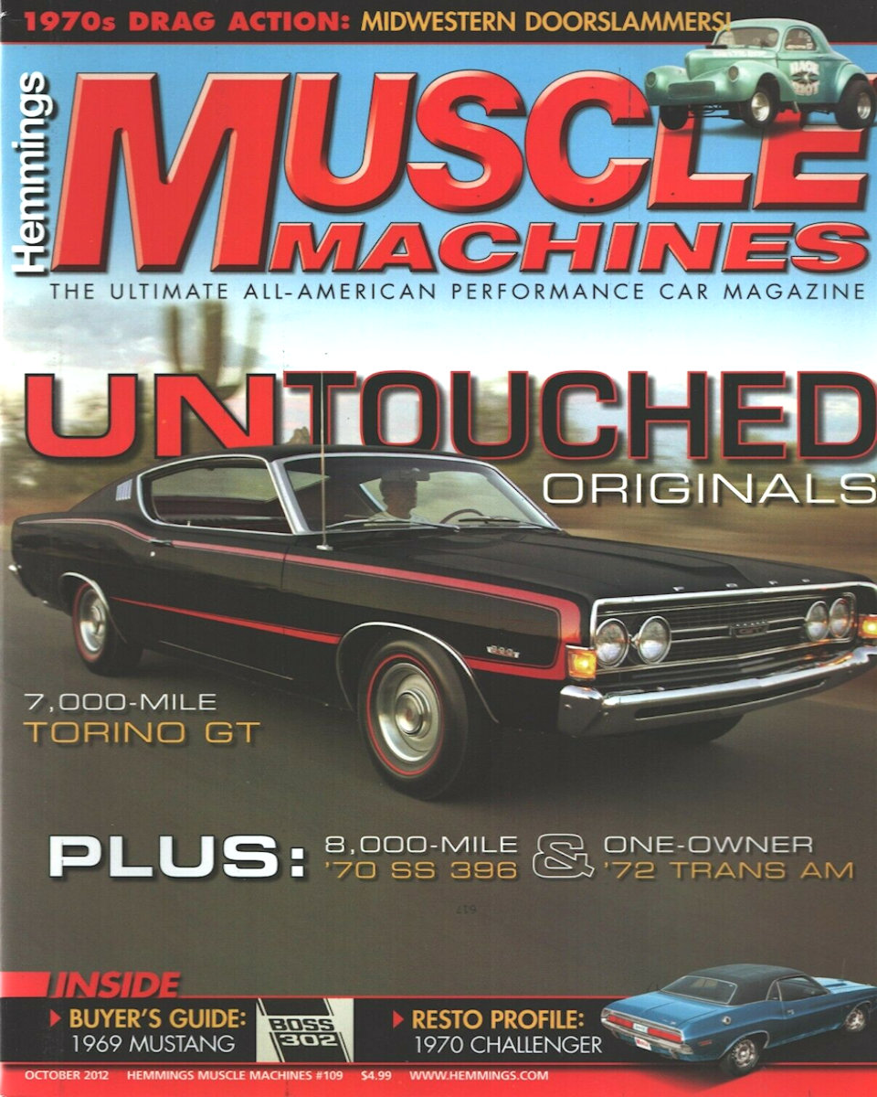 Muscle Machines Oct October 2012