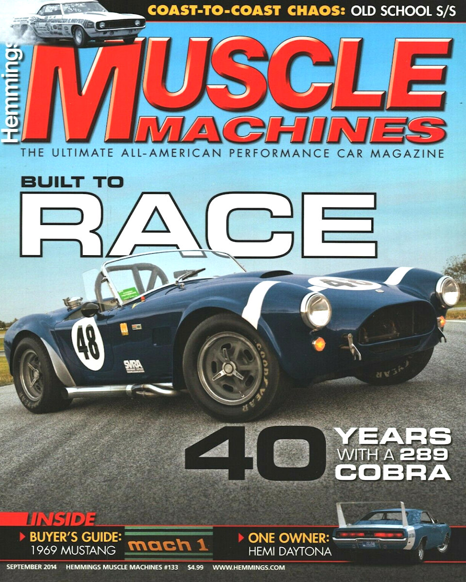 Muscle Machines Sept September 2014