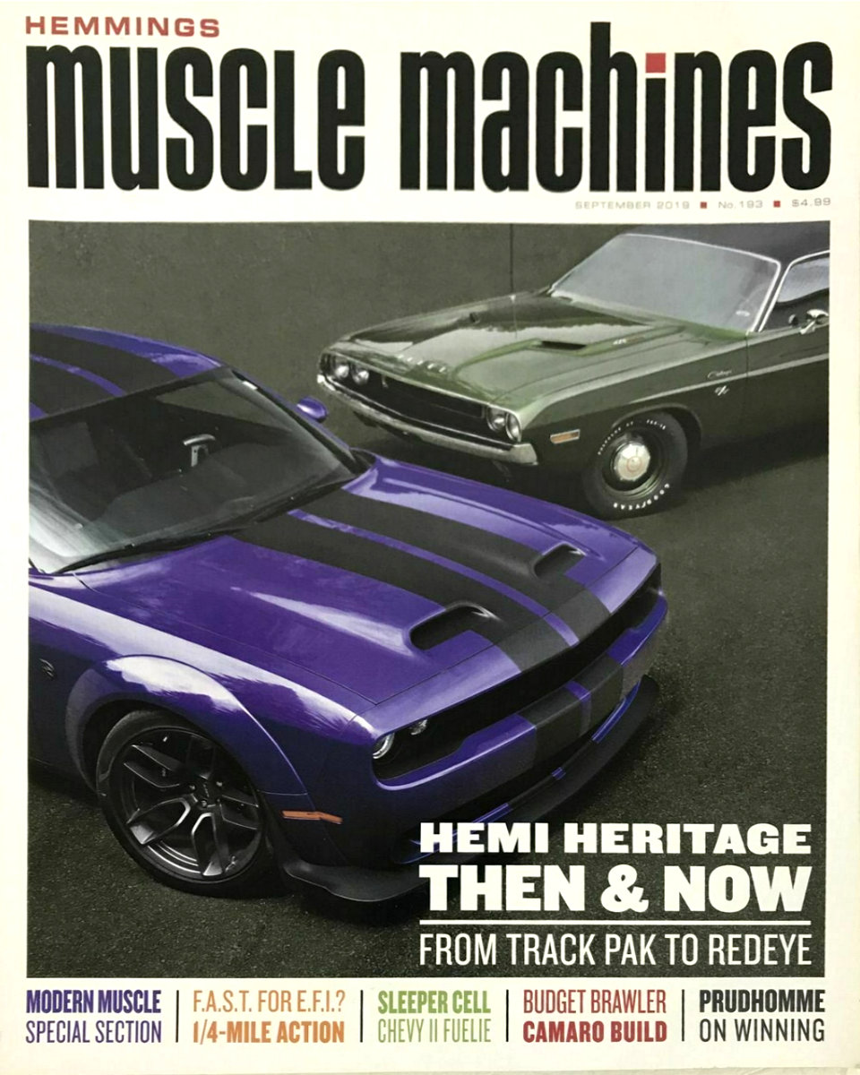 Muscle Machines Sept September 2019