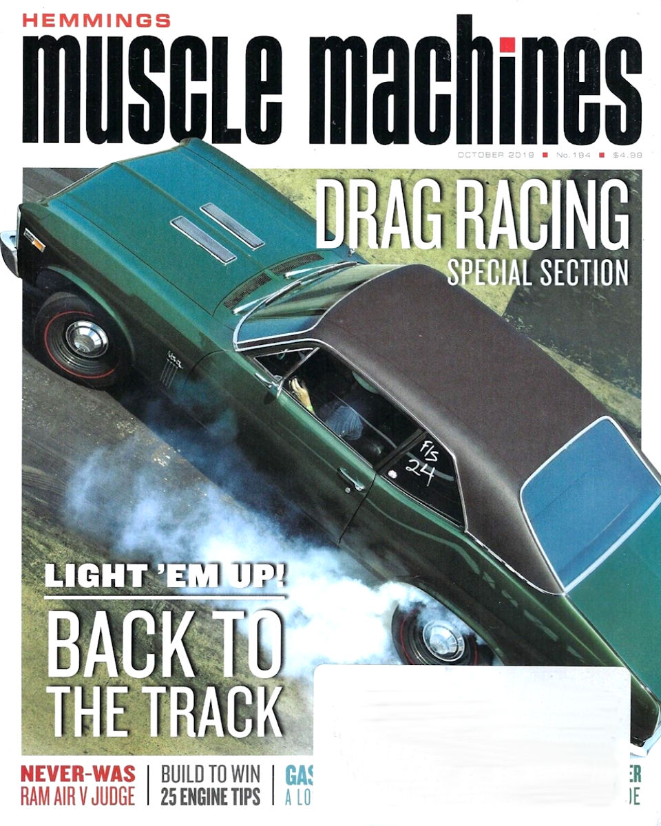 Muscle Machines Oct October 2019