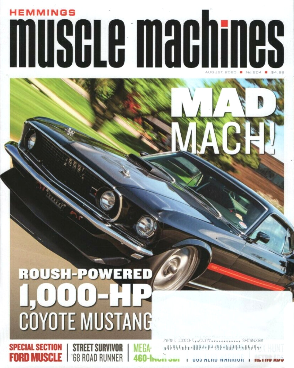 Muscle Machines Aug August 2020