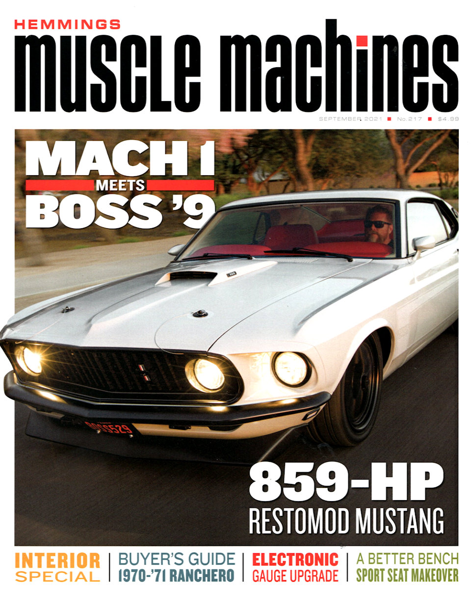 Muscle Machines Sept September 2021