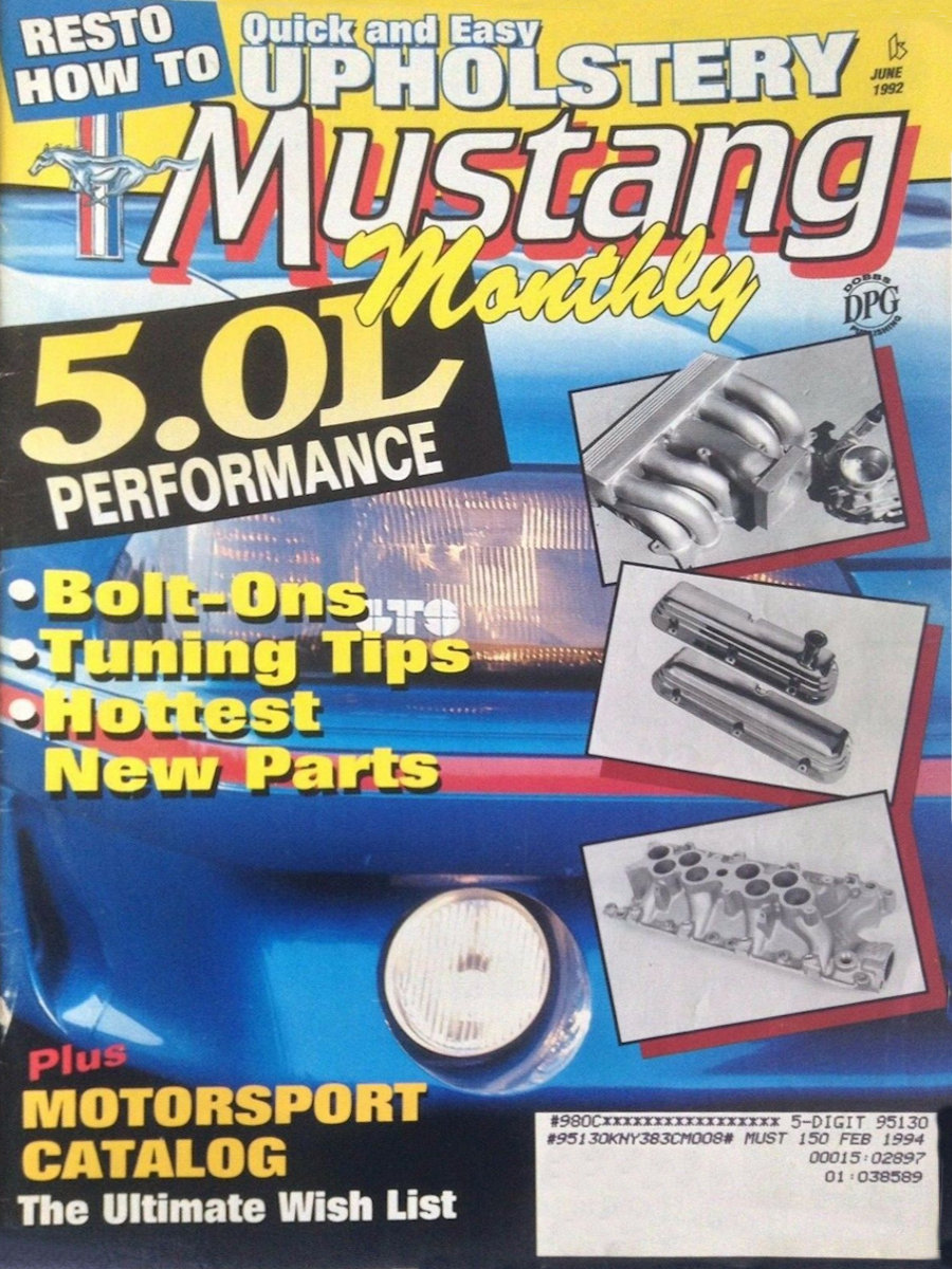 Mustang Monthly June 1992 