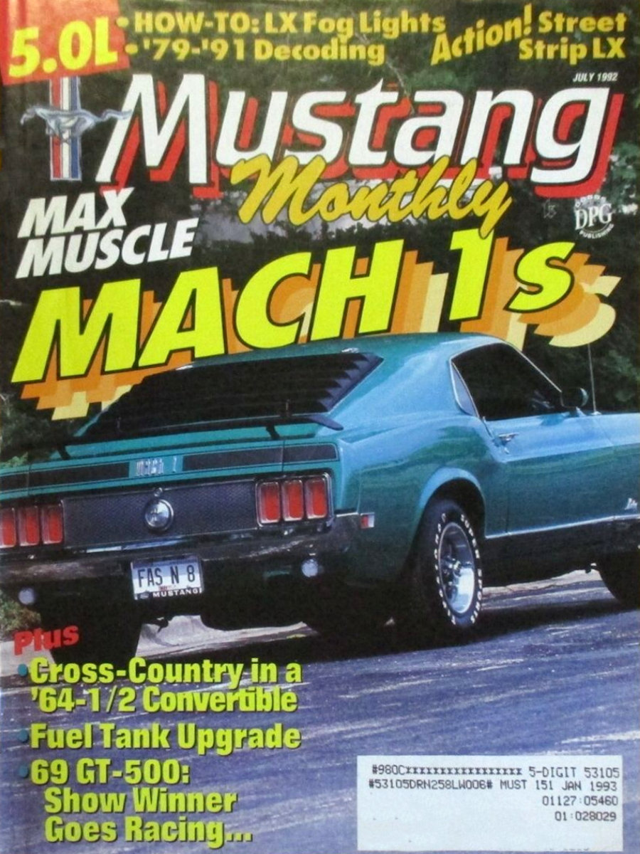 Mustang Monthly July 1992 