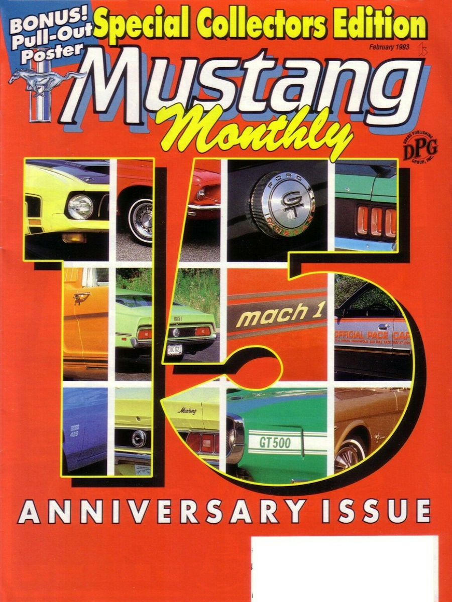 Mustang Monthly Feb February 1993 