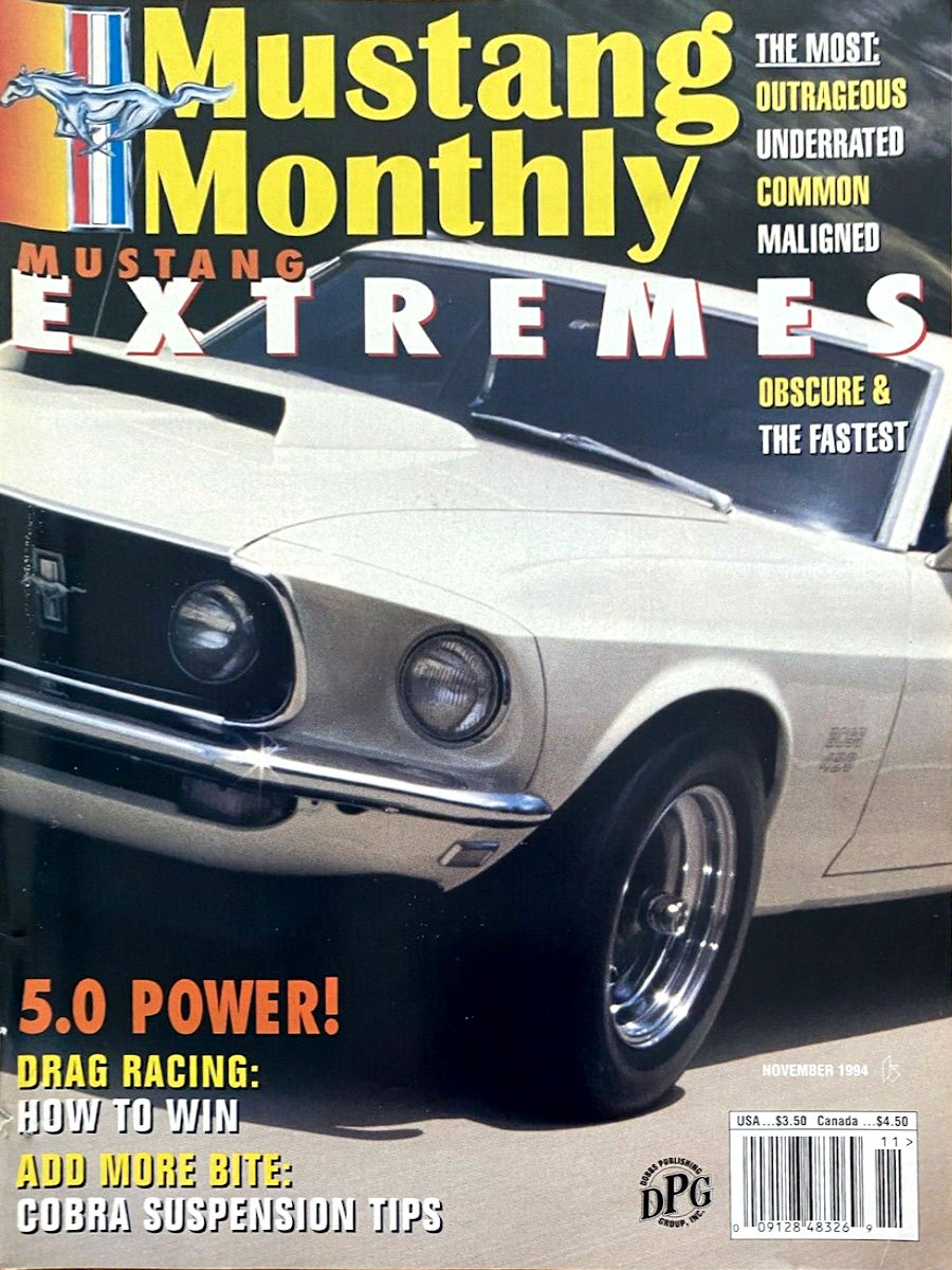 Mustang Monthly Nov November 1994 