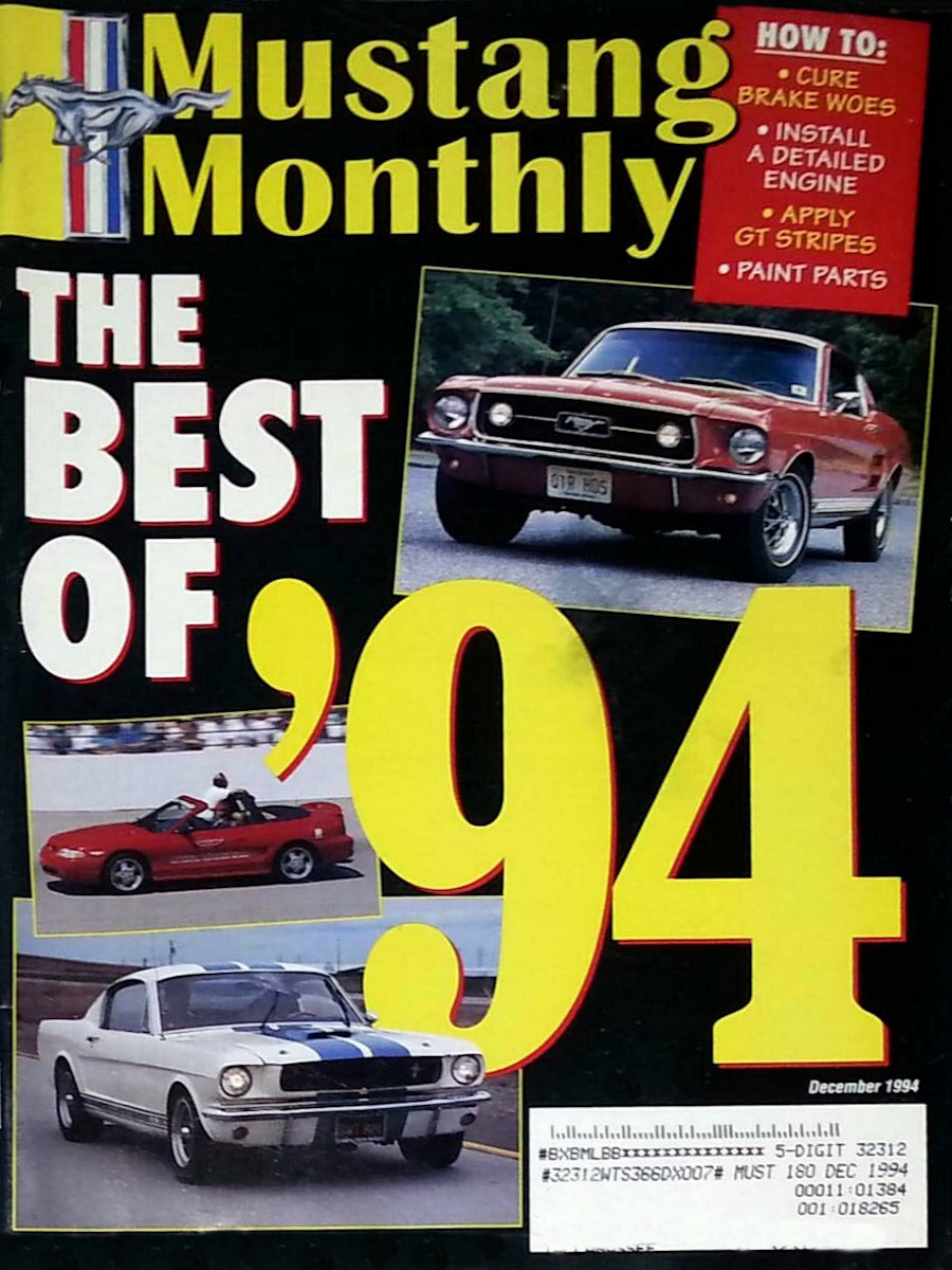 Mustang Monthly Dec December 1994 
