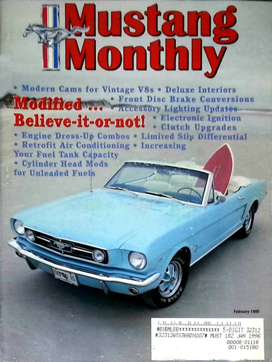 Mustang Monthly Feb February 1995 