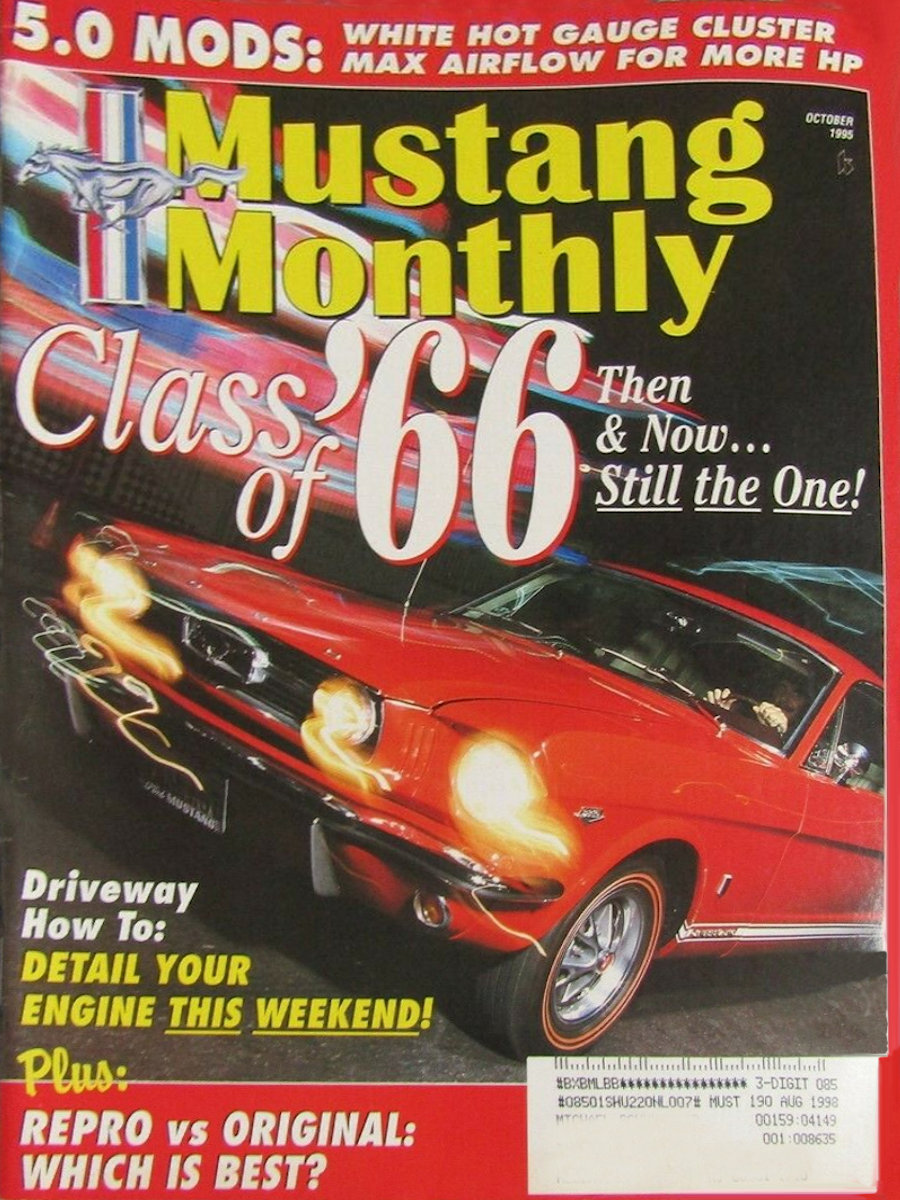 Mustang Monthly Oct October 1995 