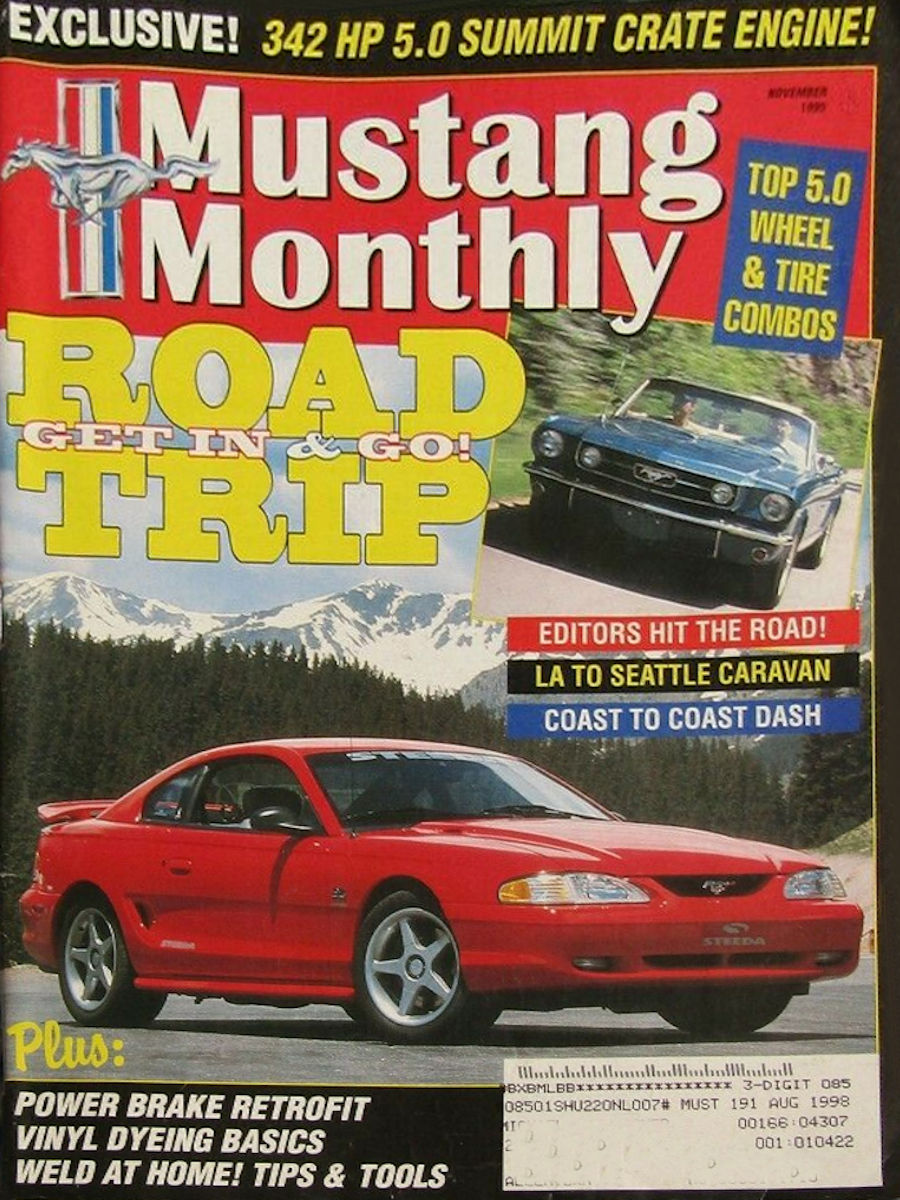Mustang Monthly Nov November 1995 