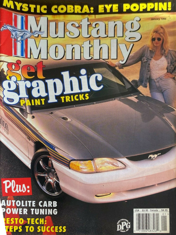 Mustang Monthly Jan January 1996 