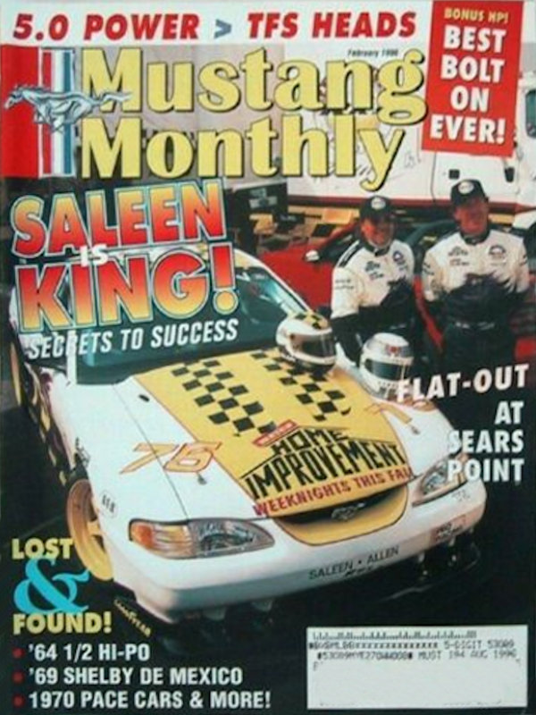Mustang Monthly Feb February 1996 