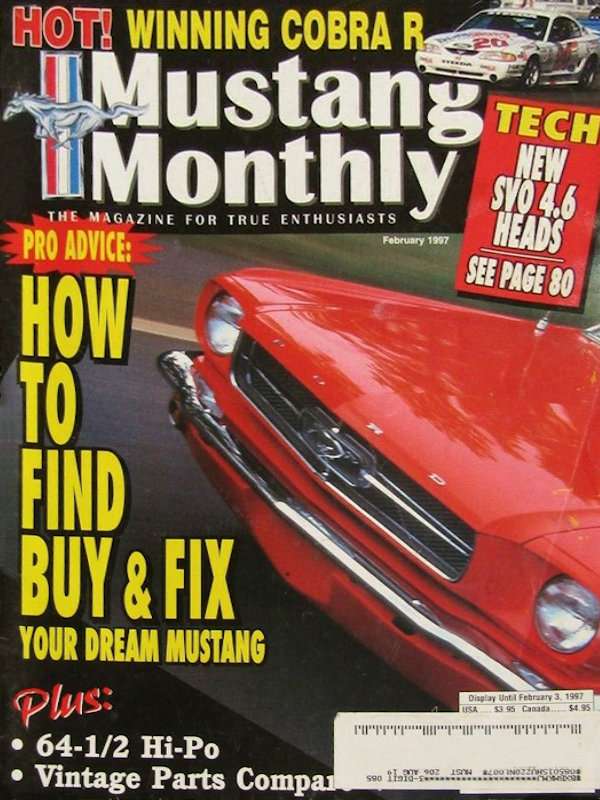 Mustang Monthly Feb February 1997 