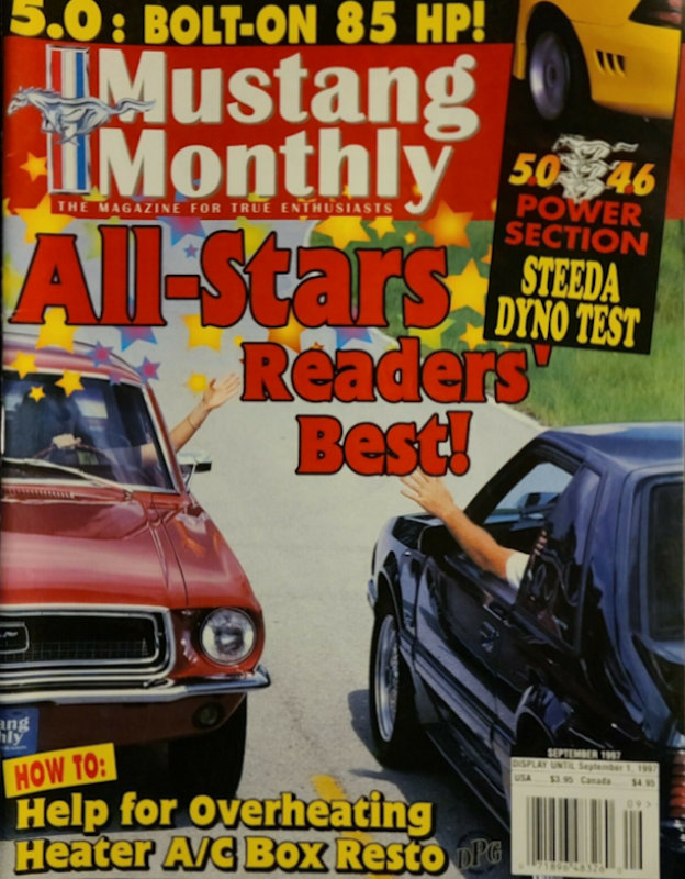 Mustang Monthly Sept September 1997 