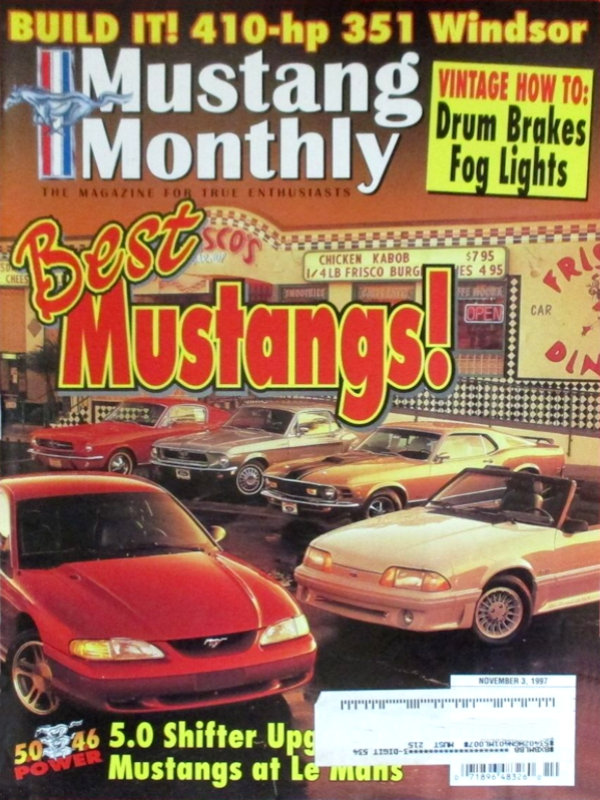 Mustang Monthly Nov November 1997 