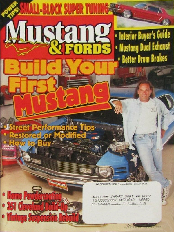 Mustang Monthly Dec December 1998 