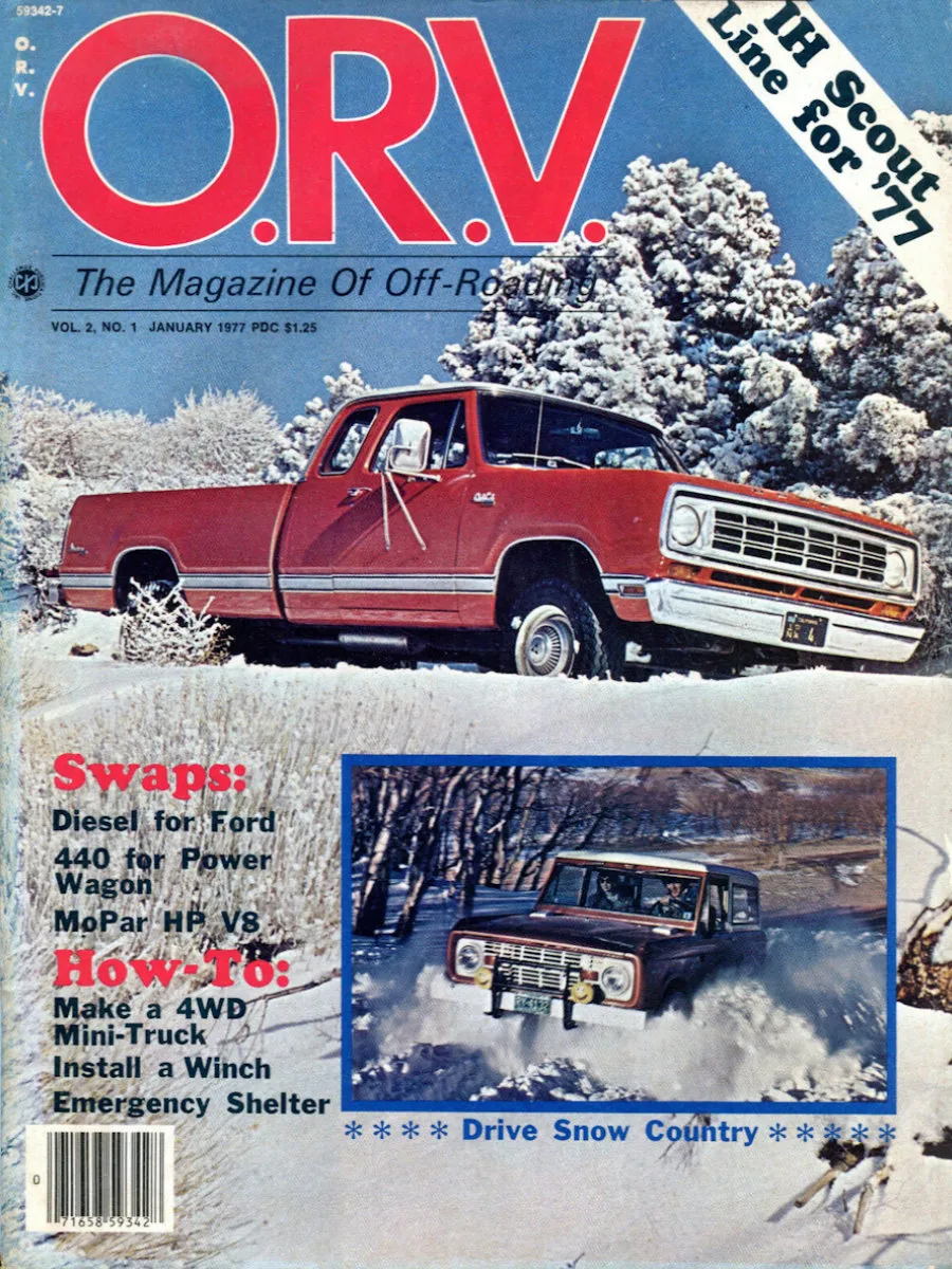 ORV Jan January 1977