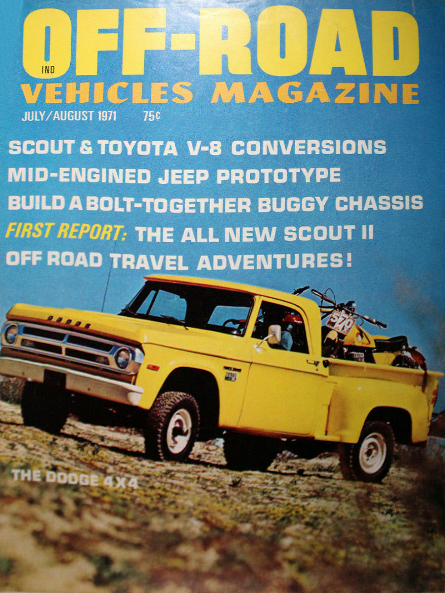 Off-Road Vehicles July August 1971