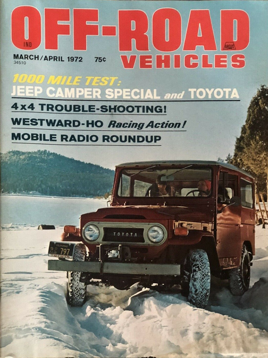 Off-Road Vehicles Mar March April Apr 1972