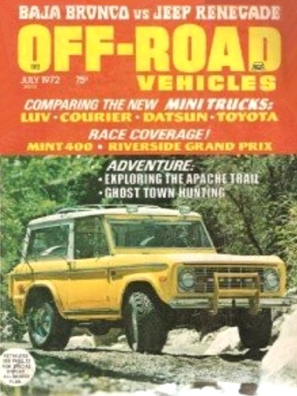 Off-Road Vehicles Adventure July 1972