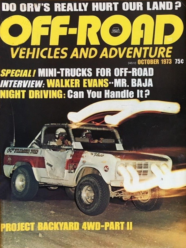 Off-Road Vehicles Adventure Oct October 1973