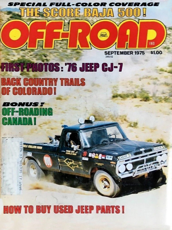 Off-Road Sept September 1975