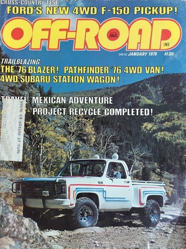 Off-Road Jan January 1976