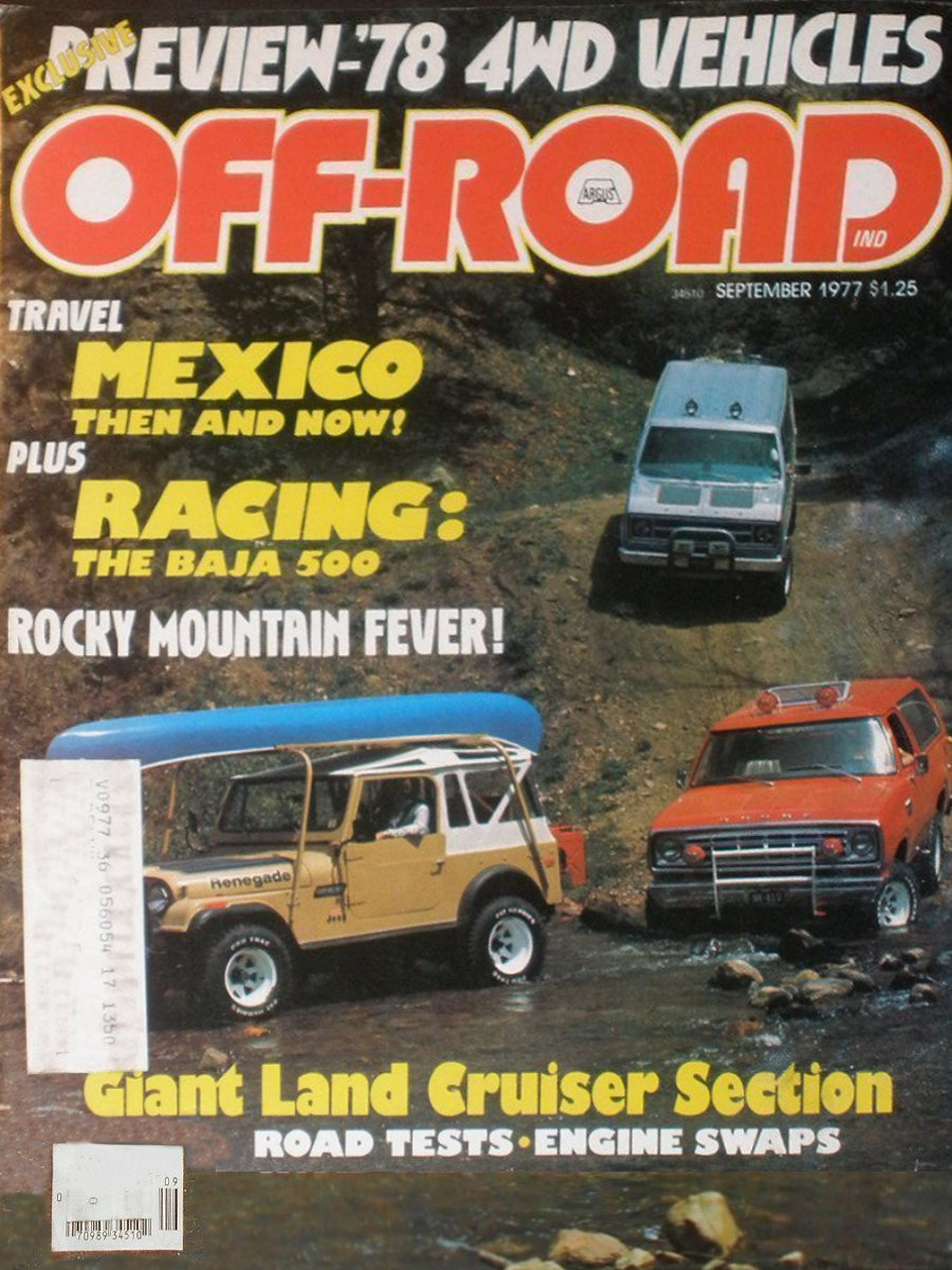 Off-Road Sept September 1977