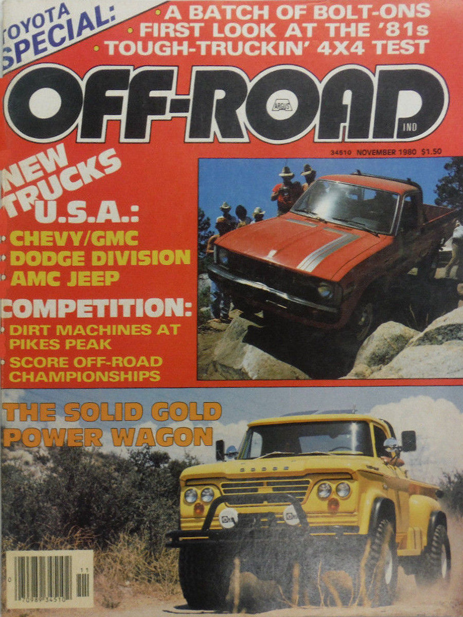 Off-Road Nov November 1980