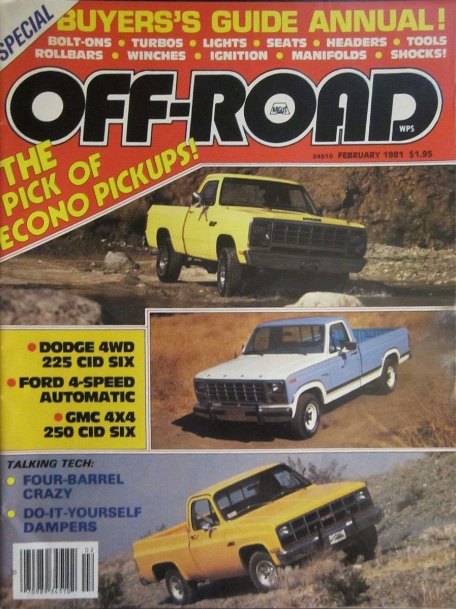 Off-Road Feb February 1981
