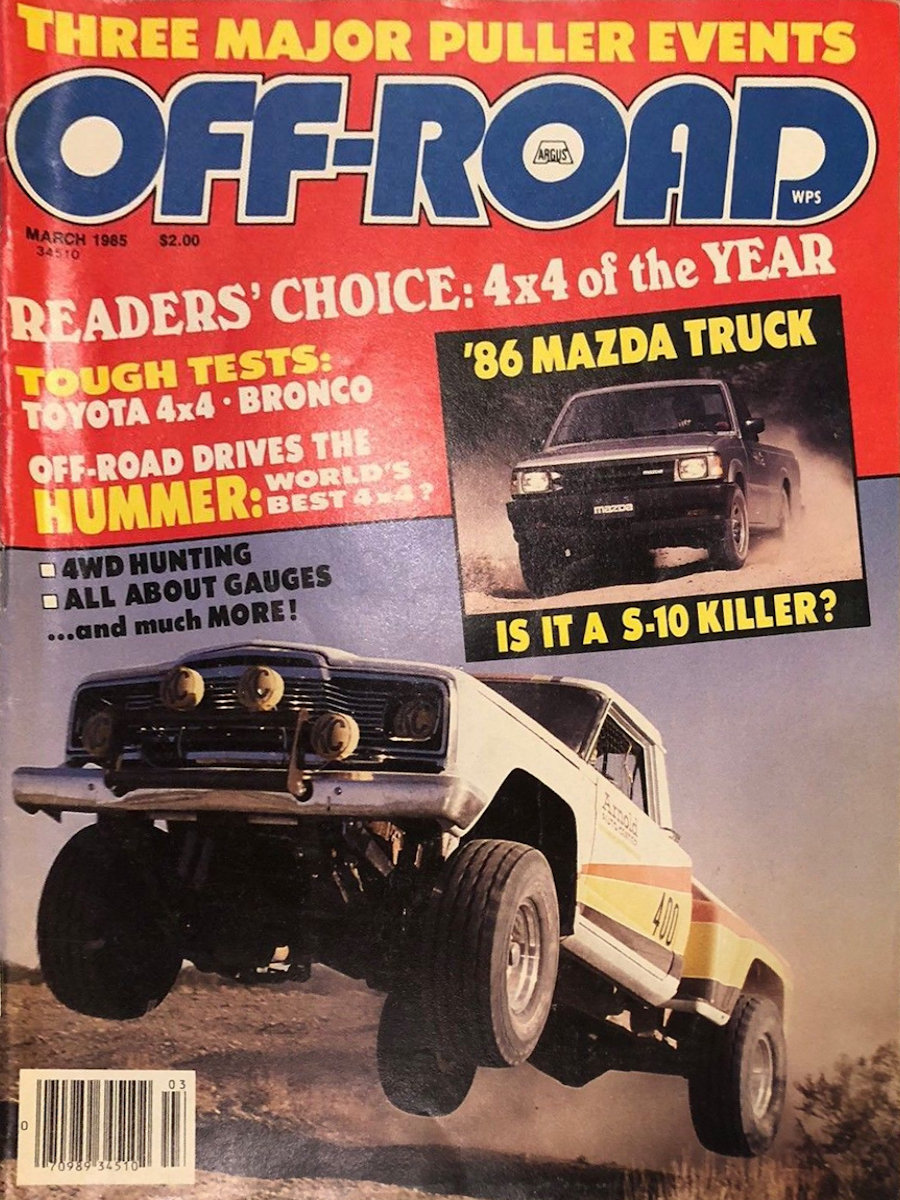 Off-Road Mar March 1985