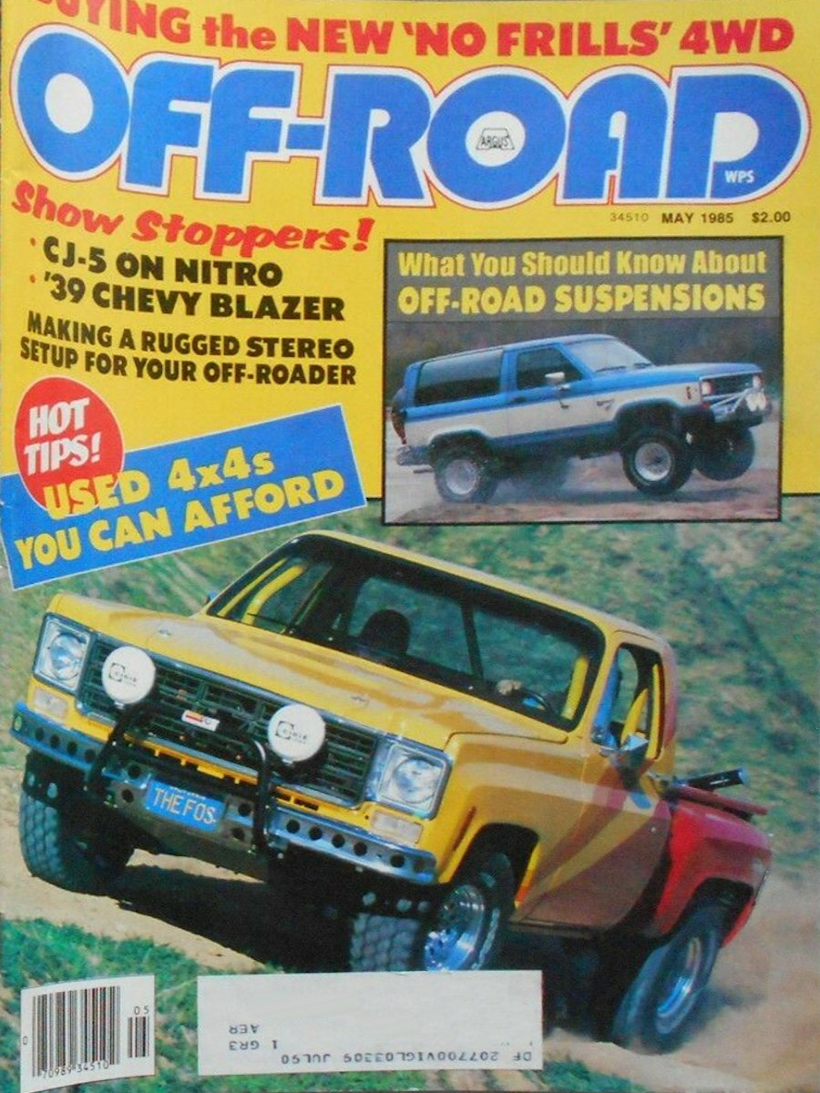 Off-Road May 1985
