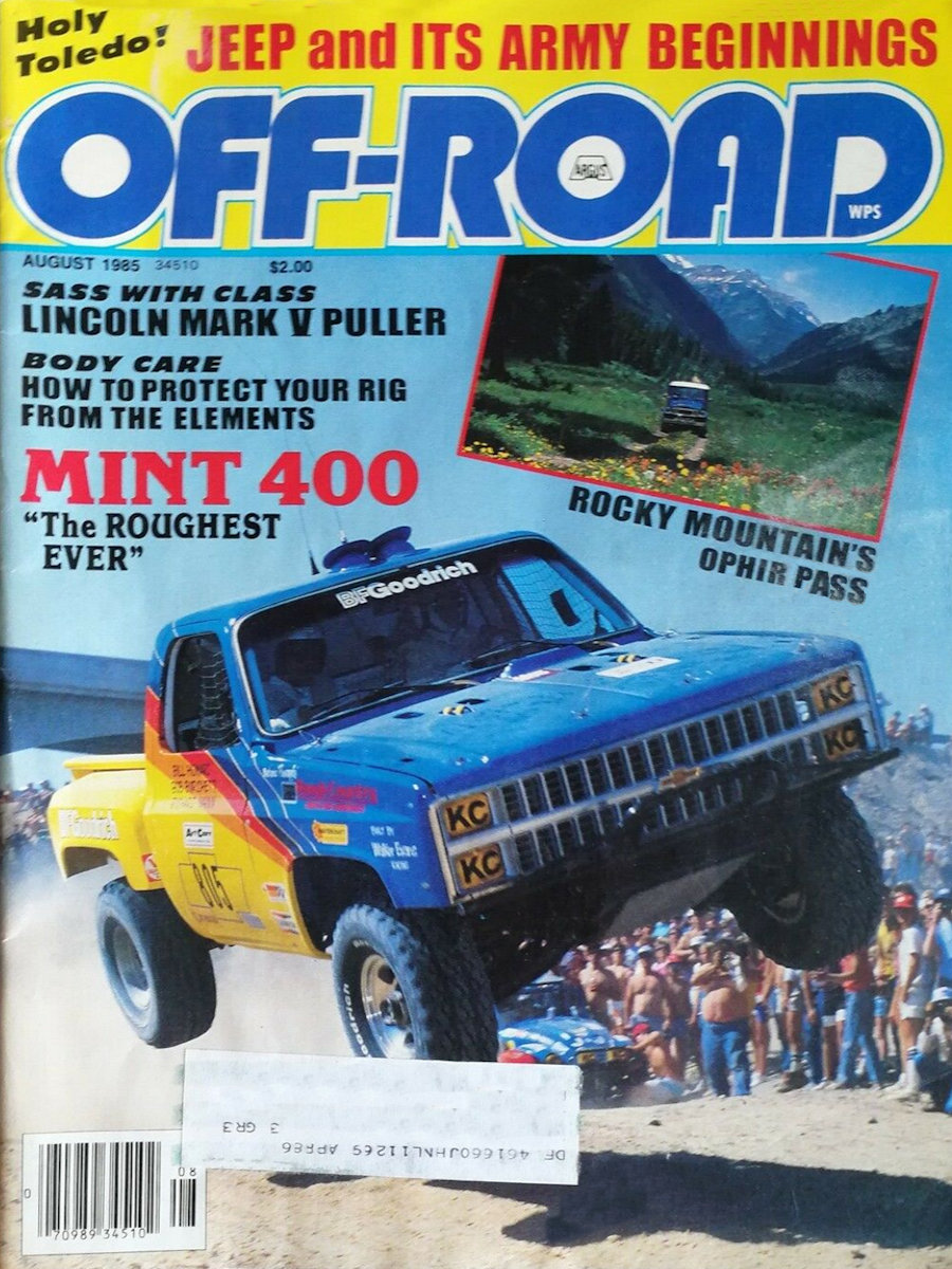 Off-Road Aug August 1985