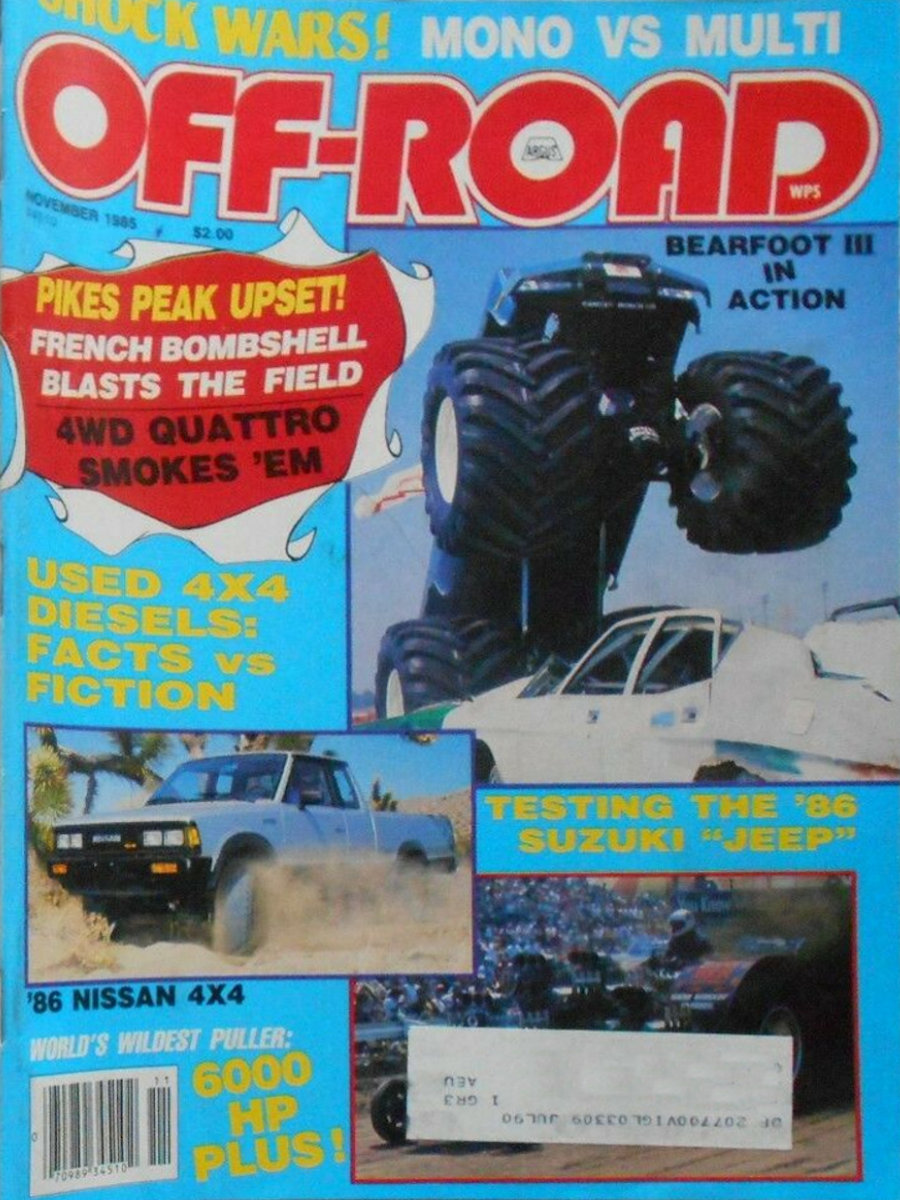 Off-Road Nov November 1985