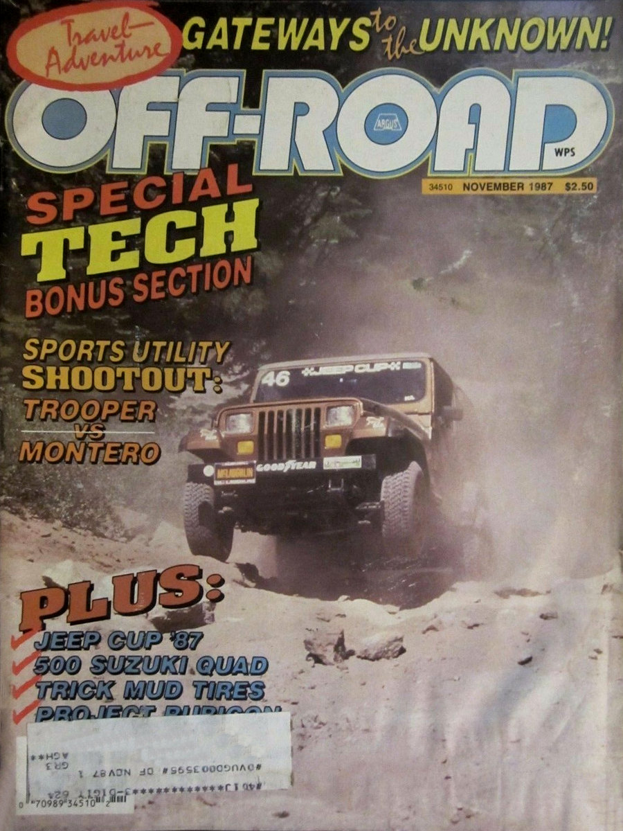 Off-Road Nov November 1987