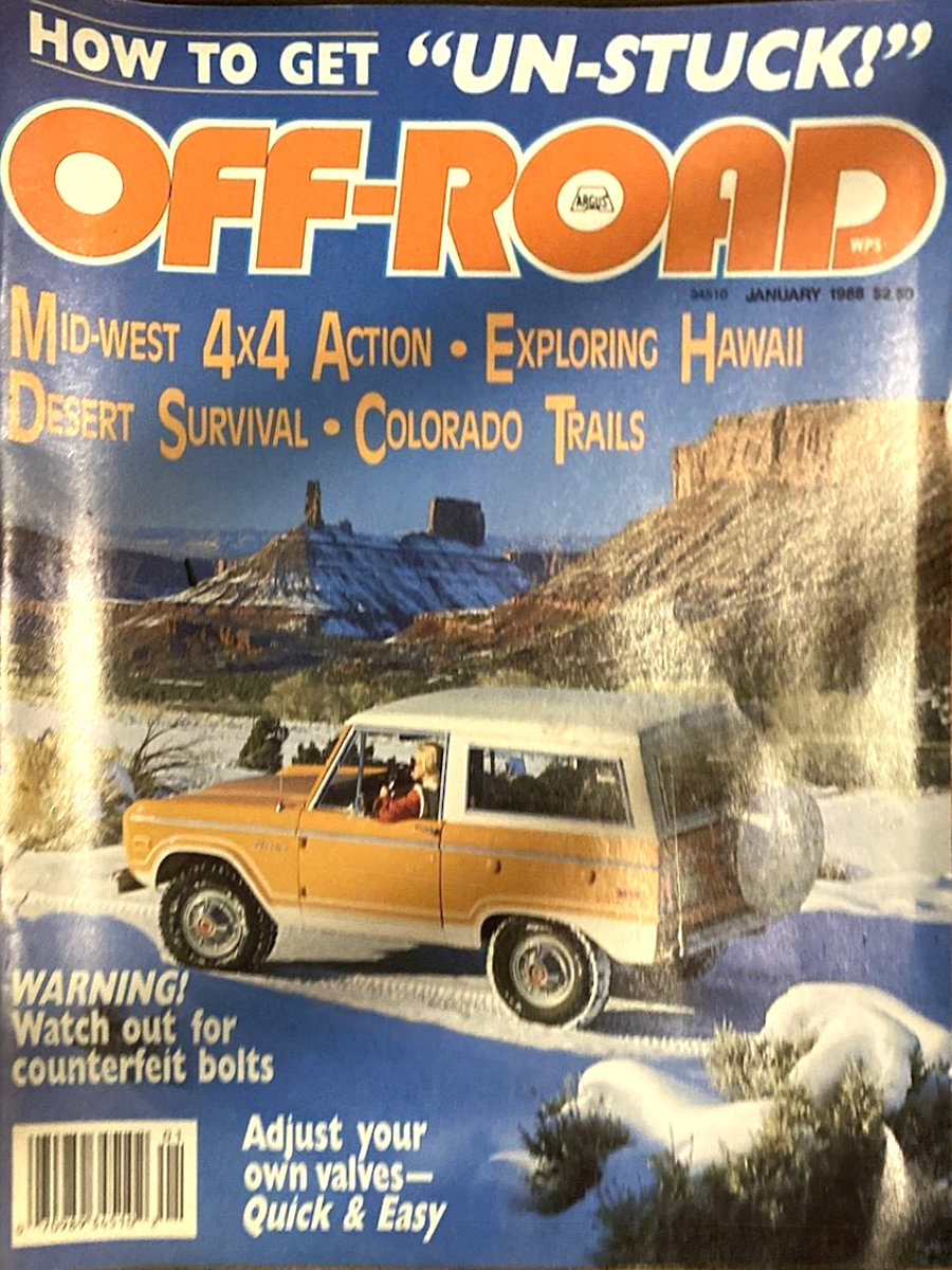 Off-Road Jan January 1988
