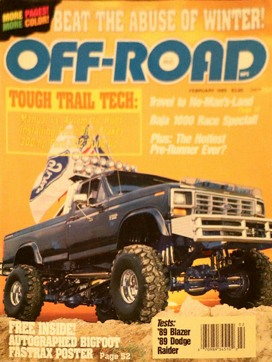 Off-Road Feb February 1989