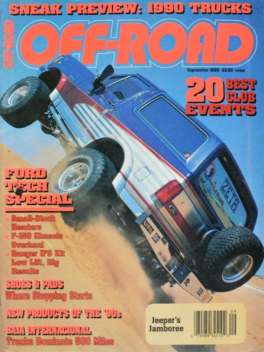 Off-Road Sept September 1989